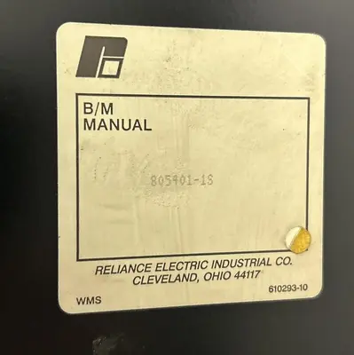 USED RELIANCE 805401-1S