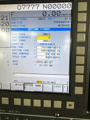 2021 AKIRA SEIKI PERFORMA V2A-XP Vertical Machining Centers | Bayou Machinery (4)