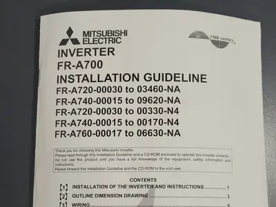NEW 2014 MITSUBISHI FR-A760-03040-NA