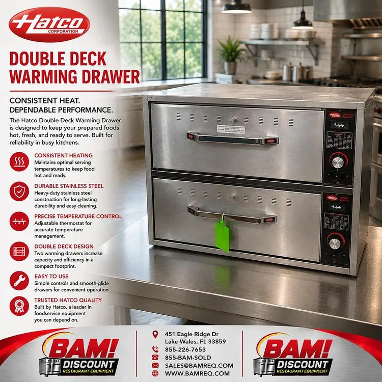 Used HATCO HDW-2 Hot Food Warming, Holding, & Transport Cabinets Florida US | BAM Discount Restaurant Equipment #1397999