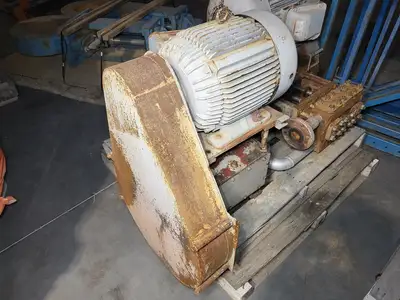 1-3/8x2-3/4 Triplex Plunger Pump TD-30 w/ 15 hp Motor