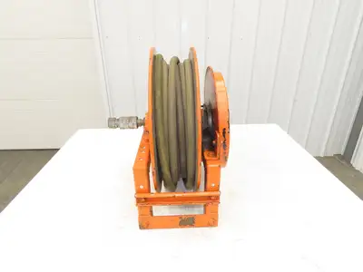 Hannay Reels 716-19-20J SR Retractable Industrial Air Hose Reel 1/2" X 54'
