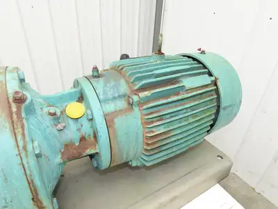 Alfa Laval Flow SRU-4-WLS Sanitary Rotary Lobe Pump 2.5" Tri-Clamp 7.5Hp *READ*