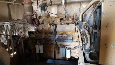 USED EMSCO F-500 TRIPLEX MUD PUMP