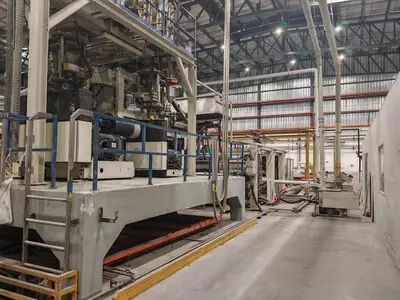 86.6"(2200mm) WIDE REIFENHAUSER 5 LAYER CAST FILM LINE