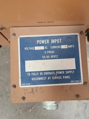 Airco Temescal Power Supply