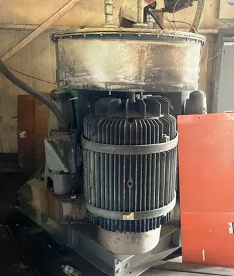 Sharples 48 x 30 perforate basket centrifuge, 316SS.