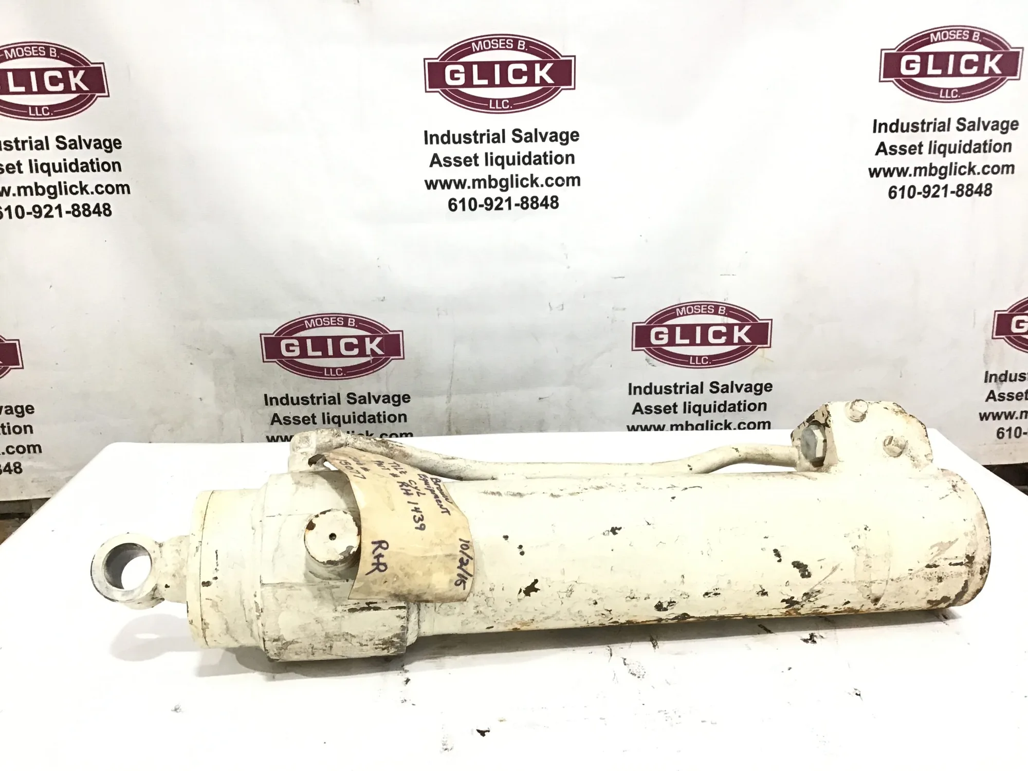 Brown Equipment RH1439 Ballast Extension Ram Hydraulic Cylinder