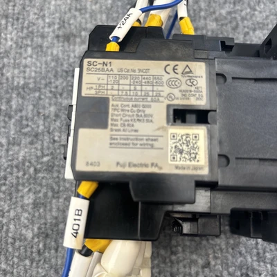 Used Fuji Electric Fuji Electric SC-N1 SC25BAA 30A PLC Contactors California US | Davliegogo LLC #1705322