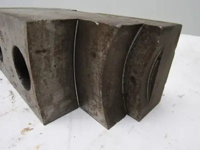 Huron T11248 Lathe Chuck Soft Jaws 6"L x 2-1/2"W X3-1/4"T Lot of 3