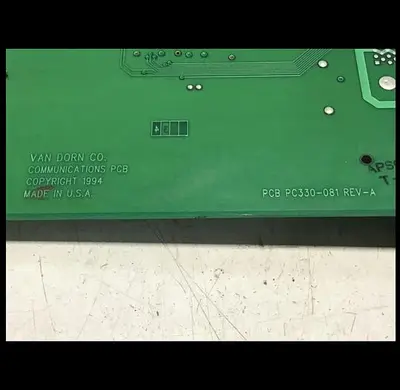 USED VAN DORN PC330-081 330-081