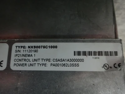 USED EATON CUTLER HAMMER NXS0075C1000