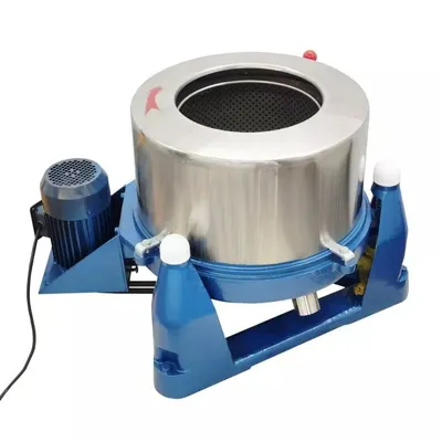 NEW: Chinese 20 x 11 perforate basket laundry centrifuge, 304SS.