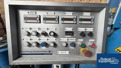 Used Thyssenkrupp Krupp HF Technolab Internal Rotor Mixer, Mdoel GK 1.5E High Intensity Mixers Ohio US | Federal Equipment Company #1512749