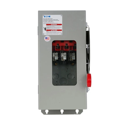 Eaton DH321NDKW Visible Blade Disconnect Safety Switch, 30A, 3P4W, 240V [New]