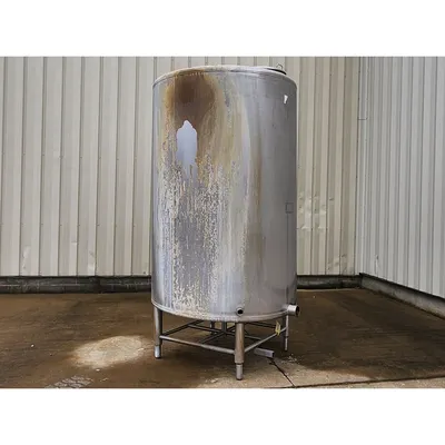 Used 1,000 Gallon Cherry-Burrell Stainless Steel Process Tank