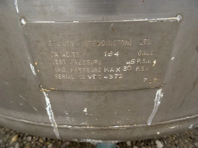 680L S/S Open Top Tank