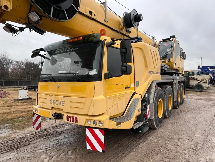 Used 2013 GROVE GMK4115L Rough Terrain Cranes Texas US | Uriquip #1420942