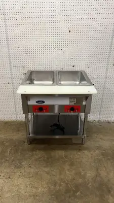 Used Cook Rite Used CookRite CSTEA-2C, 30" Electric Steam Table, 2 Pan Capacity - 120V - GC Steam Tables (Food) Illinois US | Falcon Restaurant Supply #1373500