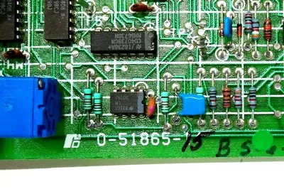USED RELIANCE ELECTRIC 0-51865-15 CURRENT LOOP BOARD 05186515