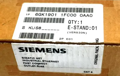 NEW SIEMENS 6GK1901-1FC00-0AA0 FAST CONNECT 6GK19011FC000AA0