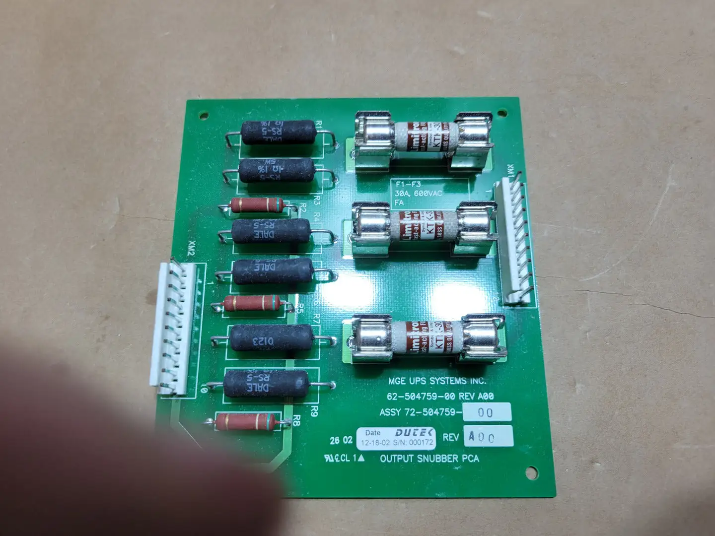 Used MGE 62-504759-00 Misc Electrical & Power Parts British Columbia CA | Lenmark #1439769