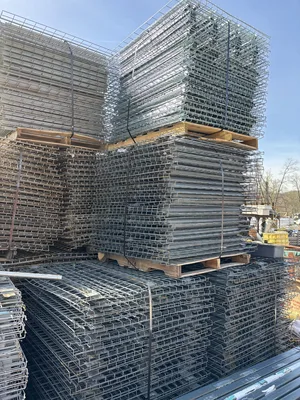 Pallet Rack Wire Deck 48×46″ Waterfall 3 Step Channel Racking
