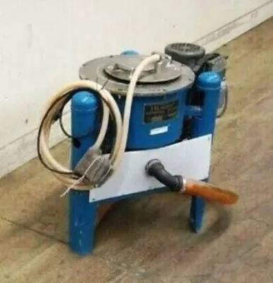 Tolhurst 12 x 8 perforate basket centrifuge, SS.