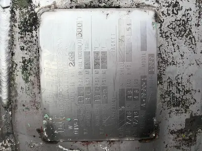 1969 PERRY PRODUCTS 500 Gallon Reaktory ze stali ko, atmosferyczne i ciśnieniowe (0-499 gal) | Perry Equipment (8)