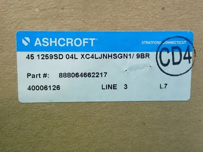 NEW ASHCROFT 1259