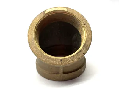 45 Degree 2-1/4" NPT Brass Elbow - New Other