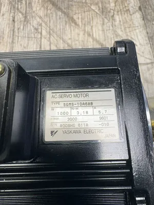 Used YASKAWA SGMS-10A6AB Misc Electrical & Power Parts South Carolina US | ESS Industrial Equipment Sales #1470042