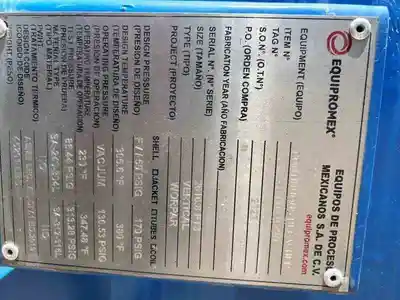 USED EQUIPROMEX NA