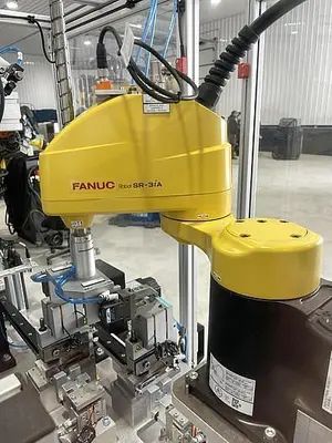 Used FANUC N95 FACE MASK NOSE CLIP FANUC ROBOTIC ASSEMBLE AND ATTACHING CELL BY ACE NEW 2020 Robotic Welding Cells | Harbor Machinery Inc. #1283350