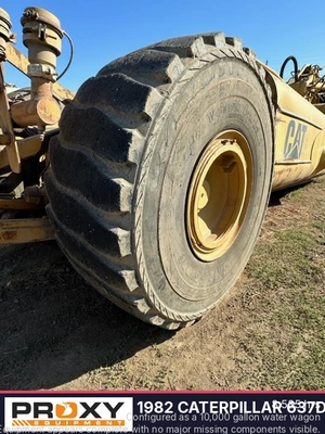 Used 1982 CATERPILLAR 637D Water Trucks California US | Proxy Equipment #1377873
