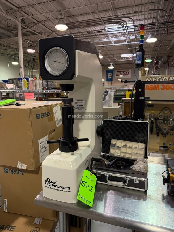 Used Pace Technologies 6682 Hardness Testers Illinois US | Meadoworks #1514559