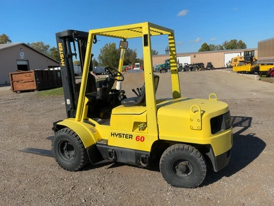 Used HYSTER H60XM DIESEL Internal Combustion Forklifts: Pneumatic Tire Michigan US | Miedema Asset Management Group #1579234