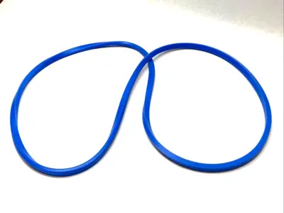 USED ULTRASOURCE BLUE O-RING SEAL 13X17X2700MM