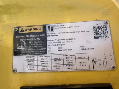 Used 2022 HYSTER H50XT Internal Combustion Forklifts: Pneumatic Tire Texas US | 4K Lift Co #1503940