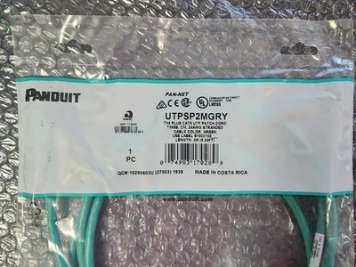 NEW Panduit UTPSP2MGRY