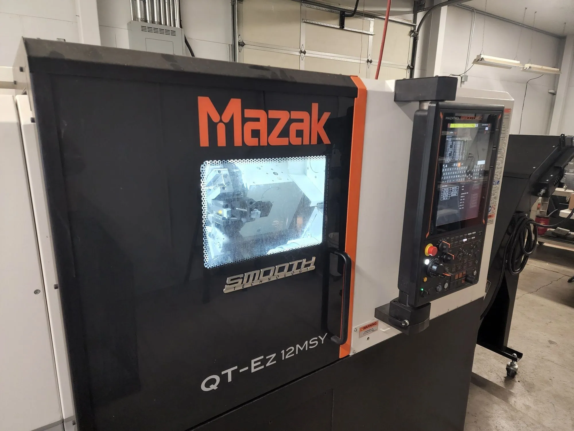 Used 2022 MAZAK QT EZ-12MSY CNC LATHES MULTI AXIS 210709 | Quick