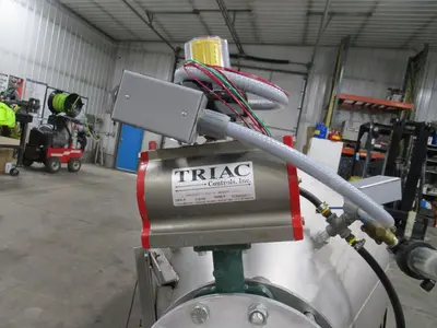 Smoot SS Scaling Hopper w/ Load Cells, Readout, and Control Panel