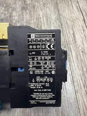 Used Telemecanique LP1 D2510 Misc Electrical & Power Parts South Carolina US | ESS Industrial Equipment Sales #1403869