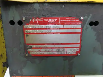 Used NEW YORK _UNKNOWN_ Blowers Indiana US | Arrow Industrial #1365513