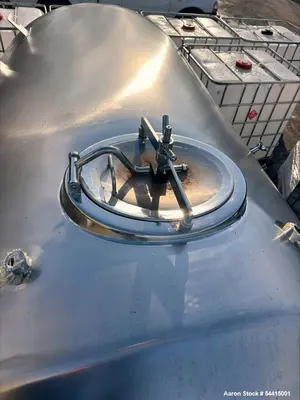 Used Glacier Tanks 40 BBL Stainless Steel Brew Tank / Fermenter – Jacketed Conical Fermentation Vessel