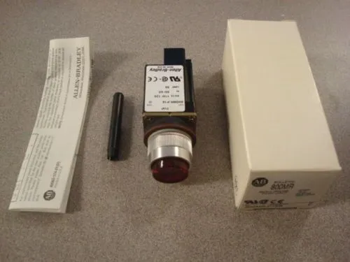 Allen Bradley 800MR-P16R Small Pilot Light Red New NIB