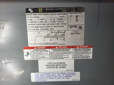 USED SQUARE D C75T8HCU