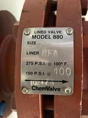 Used CHEMVALVE 880 Pump & Valve Parts Ohio US | Surplus Asset Holdings #1365804
