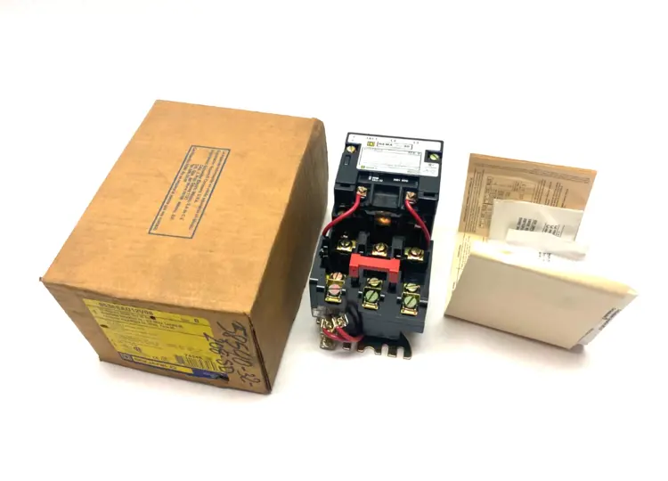 Used SCHNEIDER ELECTRIC, SQUARE D NONREVERSING NEMA MOTOR STARTER TYPE S, 3-PHASE 3-POLE Starters | Maverick Industrial Sales #1110897