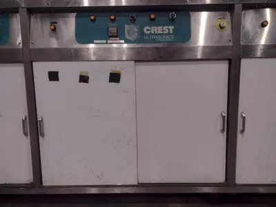 6 BAY CREST ULTRASONIC OPTIMUM CONSOLE PRECISION WASHING SYSTEM: YOBRO #24406